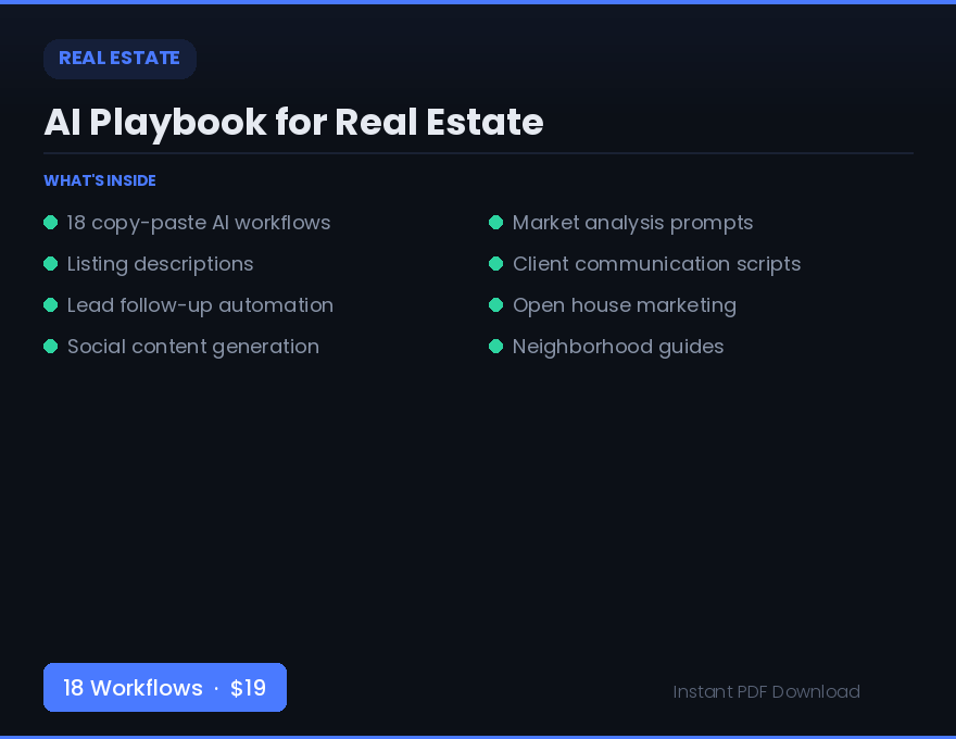Ai Playbook Re